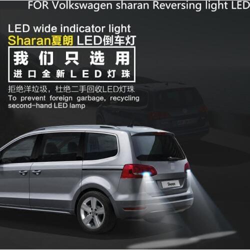2pcs FOR sharan Reversing light LED T15 Back-up Assist Light 9W 5300K sharan backup light modification