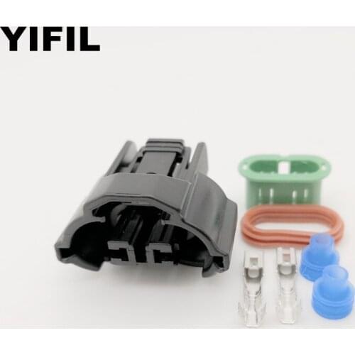 5pcs/lot 2 Pin/Way H11/9006/9005 Headlight Plug Fog Light Lamp Automobile Waterproof Electrical Connector For Mazda Toyota