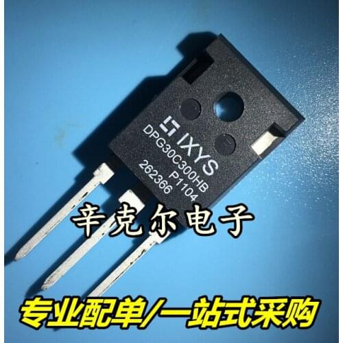 5 pcs/lote DPG30C300HB TO-247 Fast Recovery Diode original nuevo 30A300V transistor de diodo