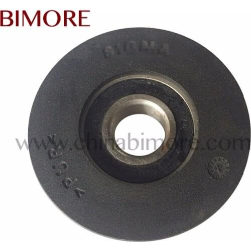 DSA4001249 elevator escalator parts Escalator Step Rollers OD80mm Thickness 22mm Bearing 6204-2RS