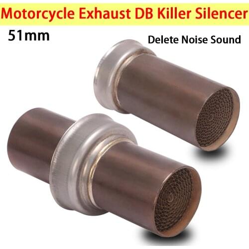 51mm Yoshimura Universal Motorcycle Exhaust Muffler Removable DB Killer Catalyst Delete Noise Sound Escape Moto Silencer