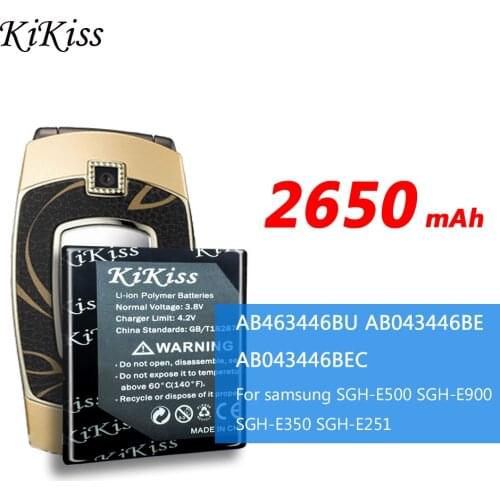 AB463446BU X208 Battery for C3300K B189 B309 GT-C3520 E1228 GT-E2530 E339 GT-E2330 SGH-E210 E500 battery AB553446BU AB043446BE