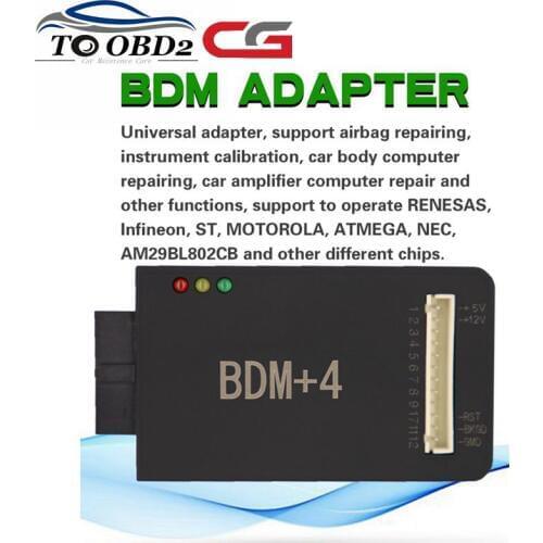 BDM 4 Adapter BDM+4 Work for CG100 CG 100 Auto Airbag Restore Devices CG100 Full Support for CPU Airbag Computer Repair