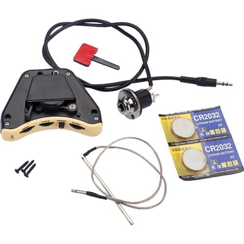 Acoustic Soundhole Microphone/Undersaddle Guitar Pickup Sound Hole