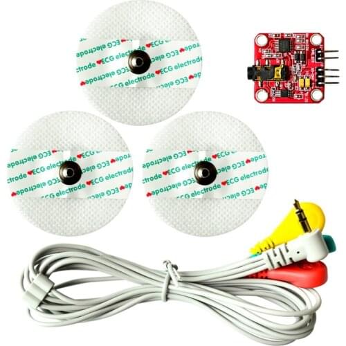 Muscle Signal Sensor Emg Sensor Controller Detects Muscle Activity For Arduino