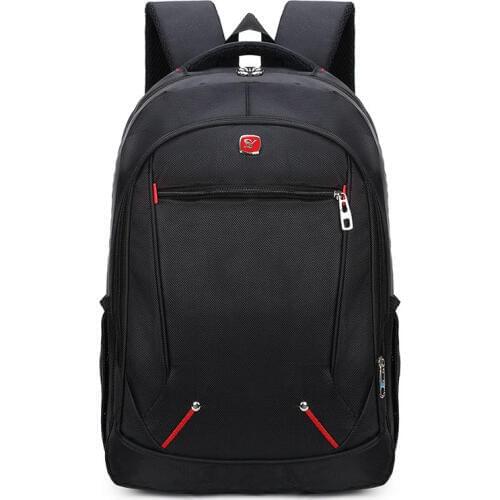 17 inch Laptop Backpack Business Shoulder Bag Mens Nylon Computer Back Packs Travel Students School Bags Laptop Rucksack