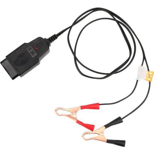 LEEPEE Auto OBD2 Battery Replacement Tool Professional Car Emergency Power Cable Fault Detector ECU Memory Saver Accessories