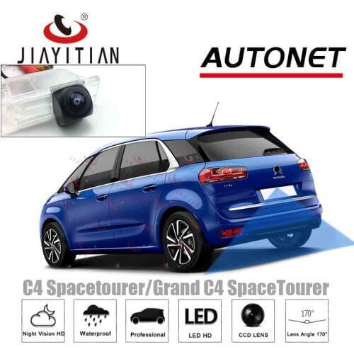 JiaYiTian For Citroen C4 Spacetourer/Grand C4 SpaceTourer 4led HD AHD CCD Night Vision Reverse Camera backup camera parking Cam