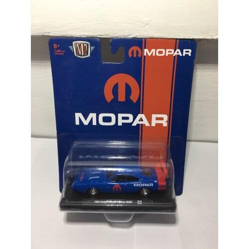 M2 1/64 1969 Dodge Daytona diecast Collection of die-casting simulation alloy model car Children toys