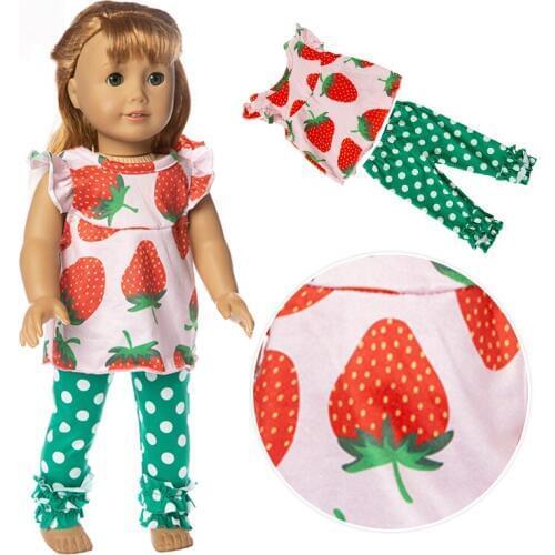 Fruit Suit for American girl 18inch doll clothes for children best gift