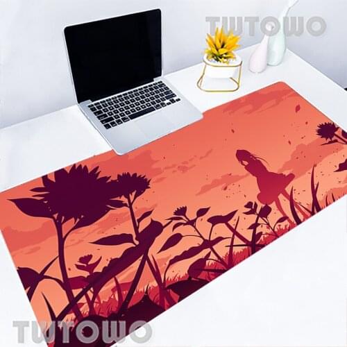 Mouse Pad Your Lie In April New Computer Mouse Mat Natural Rubber Anime Soft Art Gamer Mice Pad Home Desktop Mouse Pad MousePad