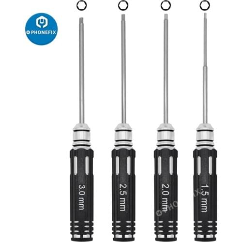 4 In 1 1.5mm/2mm/2.5mm/3mm RC Hex Screwdriver Tools Kit For DJI Spark/Mavic Pro/ Mini/Air 2S/Mavic 2/Phantom Drone Repair
