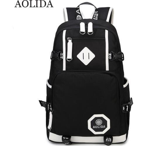 Backpack Women And Men Canvas Casual Bags School Student Backpacks For Teenagers Girls Bays Mochila Solid Women Laptop Backpack