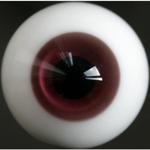 [wamami] 16mm Purple & Mediumvioletred For BJD DOD AOD Doll Dollfie Glass Eyes Outfit