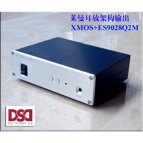 1:1 Lehmann U9 amplifier ES9028Q2M & XMOS XU208 USB architecture amplifier and DAC decoder Output DSD 24BIT-192K