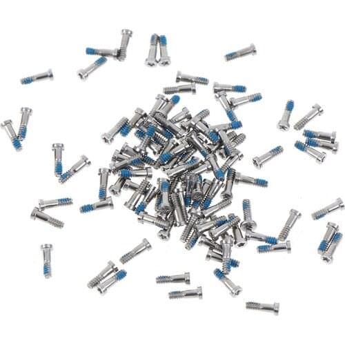 100pcs Replacement Repair Parts 5 Point Star screw Pentacle Dock Bottom Connector Full Screw for iPhone 5/5S/6/6 plus/6s/6S plus
