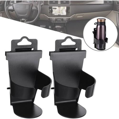 2pcs Car Drink Holder Cup Portable Car Styling Bottle Organizer Stable Fixed Drinks Holders Car Accessories
