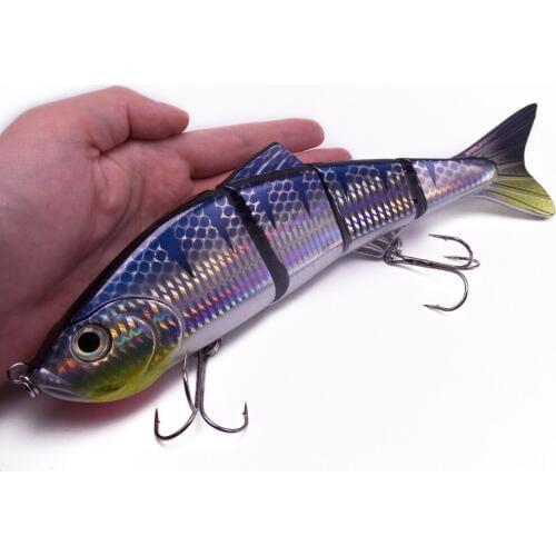 CATCHSIF 4.8oz Saltwater Monster Fight Hard 4 segments 3D Fishing Lure