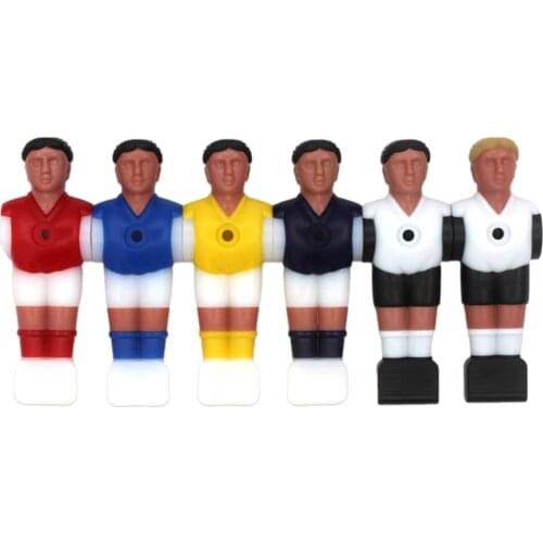 Foosball Player Football Foosball Men Table Guys Table Football Machine Accessory For Table Soccer Games Entertainment 5 Color