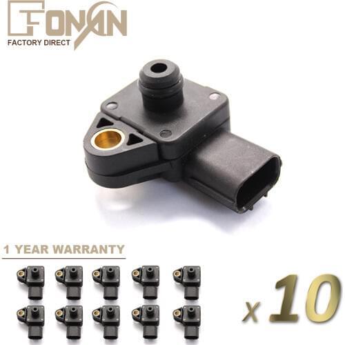 Manifold Air Pressure MAP Sensor For Honda Acrua 01-05 Civic Accord Odyssey TL RSX MDX CRV Pilot TSX TL 079800-5410 37830PGKA01
