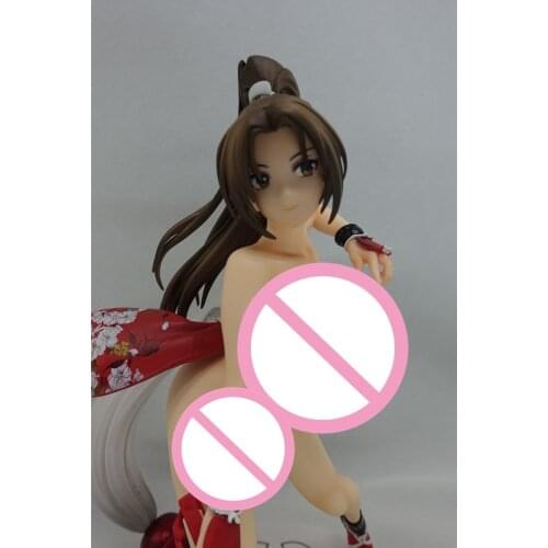 KING OF FIGHTERS : Mai Shiranui huge breast 1/6 nude anime figure