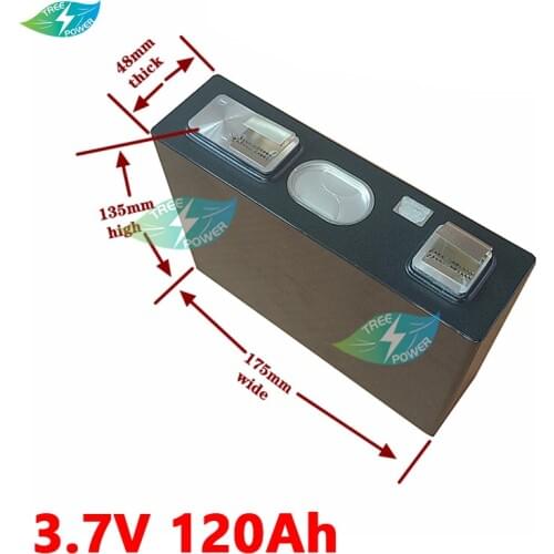3.7v 120Ah Lipo Battery 4.2v cell not 3.2v Diy Solar Home Energy Storage Inverter Lithium 120ah 12v 24v