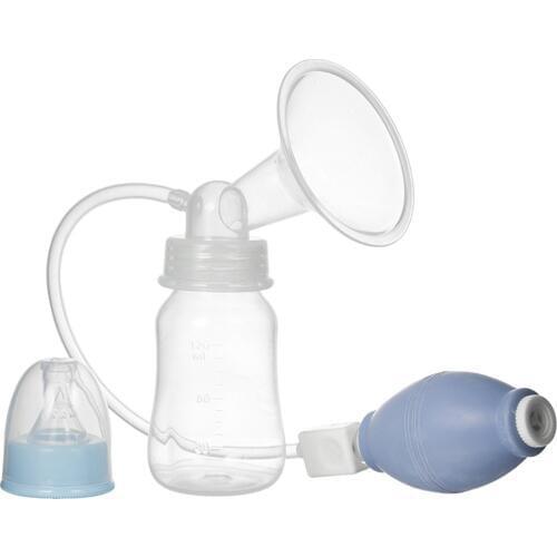 Powerful Easy Use Sucking Manual Design Feeding Breast Pumps Large Suction Breast Massage Milk Sucker Puller Milker Pump