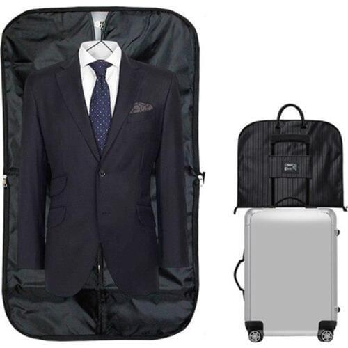 Mens Clothing Covers Storage Bags Dust Hanger Organizer Household Merchandises Portable Travel Suit Coat Garment Accessories