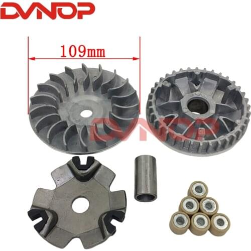 Motorcycle Front Drive Clutch Variator Drive Face Assembly For Haojue Suzuki Star HJ100 HJ100T-2/3/7 100cc Engine Spare Parts