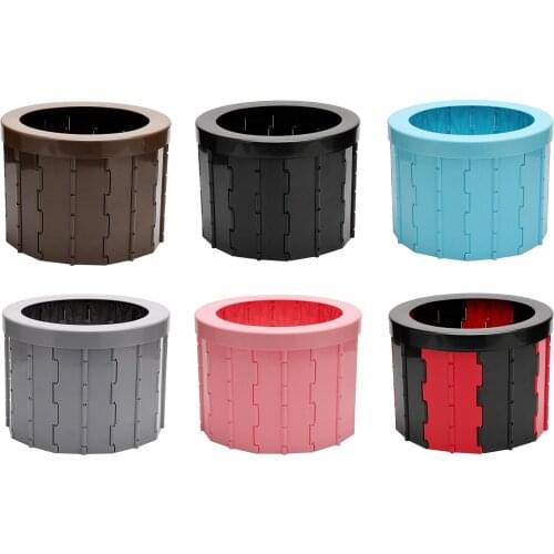 Portable Folding Toilet Bucket Toilet Seat for Camping, Hiking