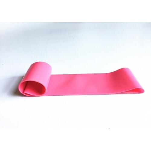 Pink Rubber Band Resistance Mini band Fitness Pull rope Stretch Band Sport Training Workout