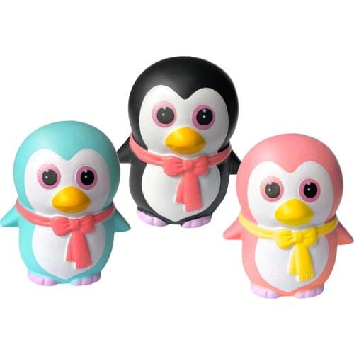 Squishies Adorable Penguin Squishy Slow Rising Kawaii Squeeze Toy Anti Stress Kids Adult Stress Reliever Toy For Kid Children