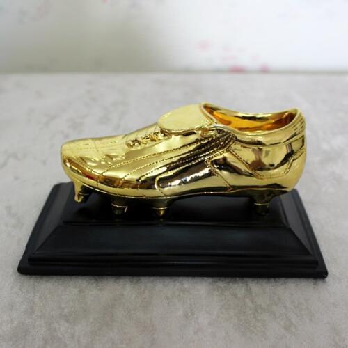 The World Golden Boots Trophy Cup Football Soccer Souvenirs Award for Soccer Match Award The Best player Nice GIft Free Shippin