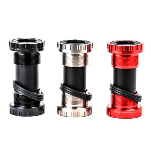 Bicycle Axis BB52 Bearing Bottom Bracket Screw Type 68/73mm MTB Road Bike Aluminum alloy Bottom Bracket Waterproof CNC Alloy BB