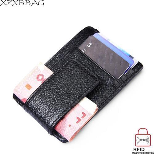 XZXBBAG Mens Money Clip Wallets