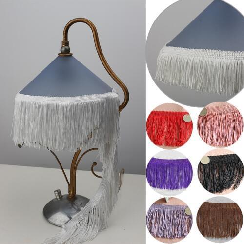 1m/Bag Lace Curtain Accessories Tassel Trimming Stage Clothing Textiles Long Chainette Fringe Tassels Width 10cm