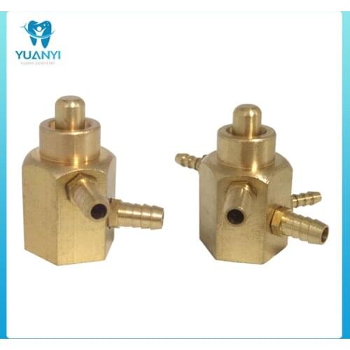 1pcs Dental Unit Chair accessories Foot control Valve Switch Dental clinic 3mm 5mm Multifunction For Pedal swith valve 2/4 holes