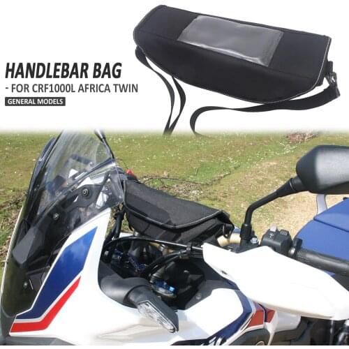 2021 For HONDA CRF1000L CRF1100L Africa Twin Adventure Sport CRF1000 1100L Adv Motorcycle Waterproof Front Handlebar Bag Storage