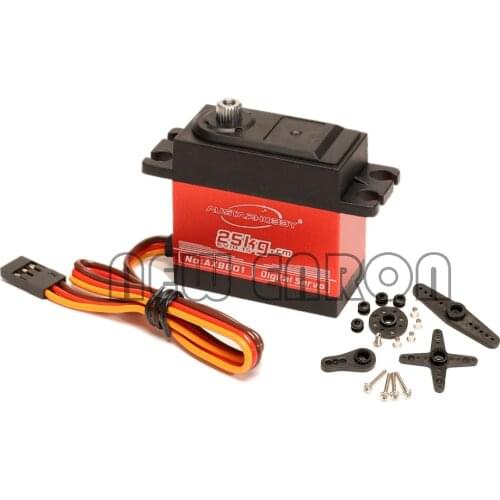 25KG Large Torque Digital Servo for RC Crawler Car SCX10 AXI03007 Traxxas trx4 RC Boat Helicopter RC Model NEW ENRON