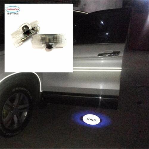 JXFCar Lights Signal Decorative accessories LED Door For LS IS GS LX RX Projector Door Shadow Logo for Camry Automobile modeling