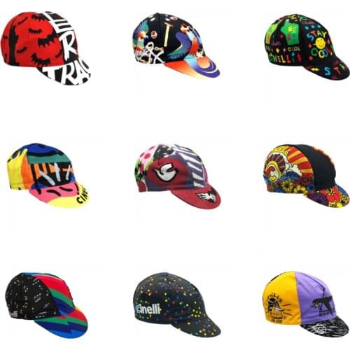2021 Multi Types Men Women Cycling Headwear Cycling Caps Road Bicycle Mountain Bike Cycling hats Breathable quick dry bike hat