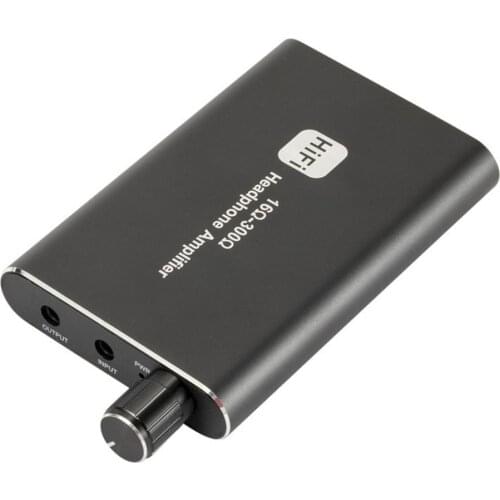 Hi-Fi Headphone Earphone Amplifier Portable Aux In Port Stereo Audio Output Amplifier for Phone Android Music Player 3.5mm