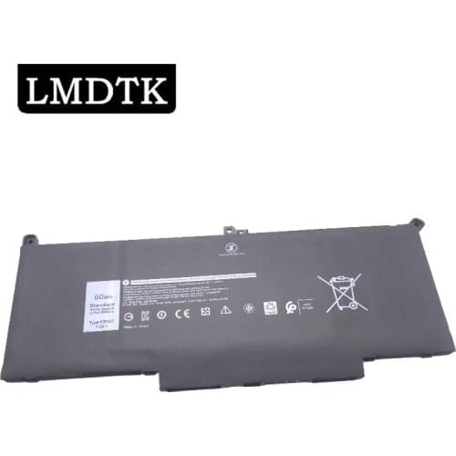 LMDTK New F3YGT Laptop Battery For Dell Latitude 12 7000 E7280 E7290 E7380 E7390 E7480 E7490 Series DM3WC 0DM3WC 2X39G