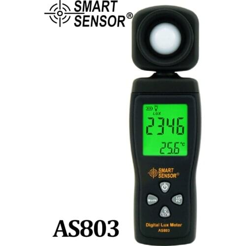 Small Digital Luminance Tester Light Meter Photometer Split Beam Spectrometers Measurement Range 1-200,000 Lux