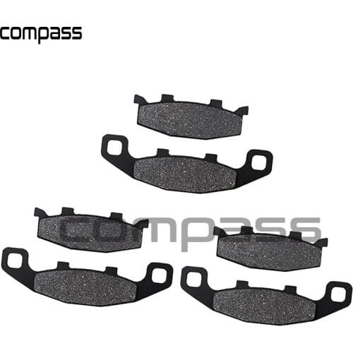Motorcycle Front and Rear Brake Pads for KAWASAKI ZX 600 Ninja 88-96 1000 1988 1989 1990