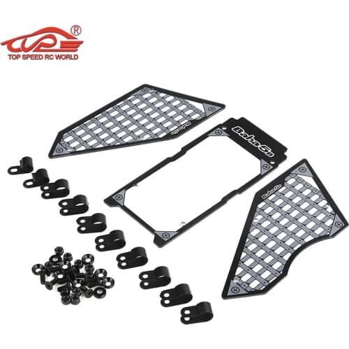 Plastic Explosion-proof Car Window Kit for 1/5 HPI ROVAN ROFUN KM Mcd Redcat GTB Racing BAJA 5B Truck Rc Car Parts