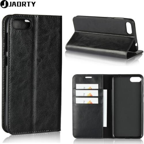 Luxury Genuine Leather Wallet Case Cover For Asus Zenfone 4 Max ZC520KL Phone Accessory Flip Cover Protective Case