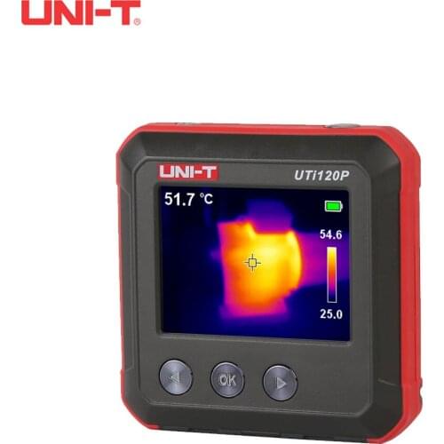 UNI-T UTi120P Infrared Thermal Imager -20~400°C Industrial Thermal Imager Handheld USB Infrared Thermometer 120*90 Pixels