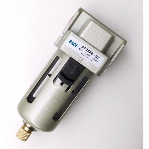 Air Filter AF3000-02 1/4'' Pneumatic Air Water Filter Manual Drain