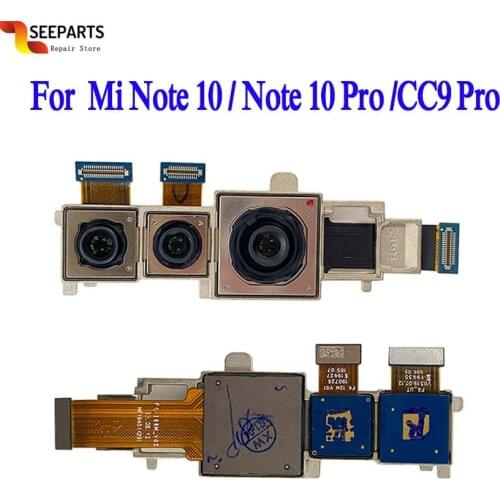 Original For Xiaomi Mi CC9 Pro Rear Main Camera Flex Cable Mi Note 10 Pro Rear Camera Replacement Parts Note 10 Back Camera